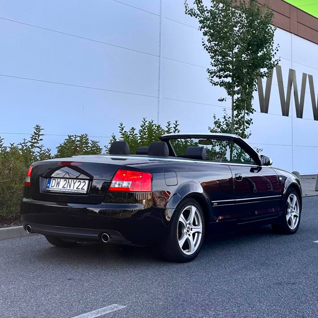Audi A4 B6 Cabrio S-line Exclusive
